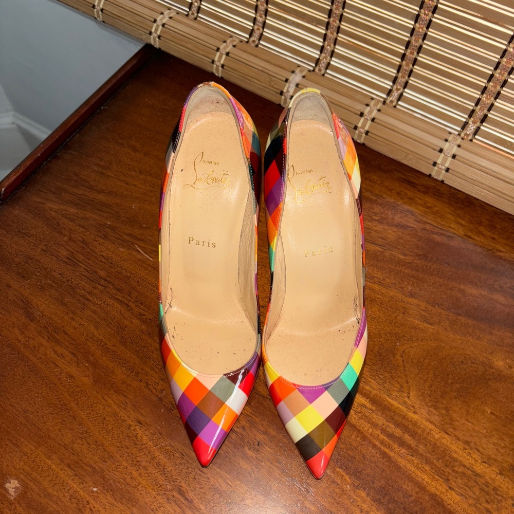 Christian louboutin Pigalle checker colors